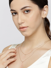 Gold-Plated Layered Necklace